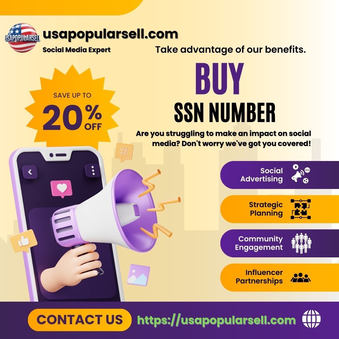Buy SSN Number Buy SSN Number