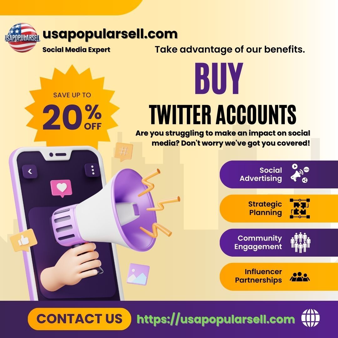Buy Twitter Accounts Buy Twitter Accounts