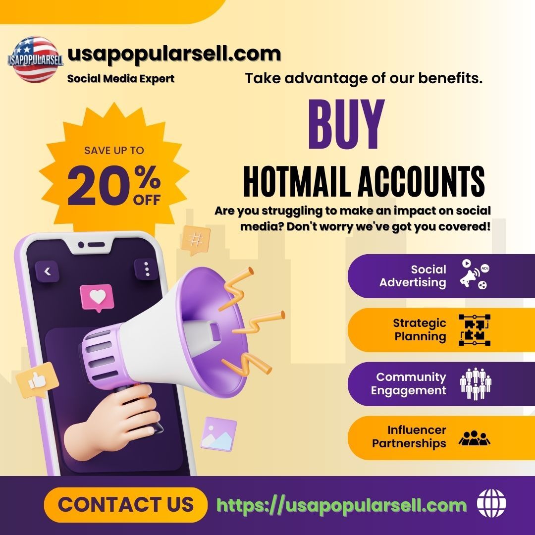 Buy Hotmail Accounts Buy Hotmail Accounts